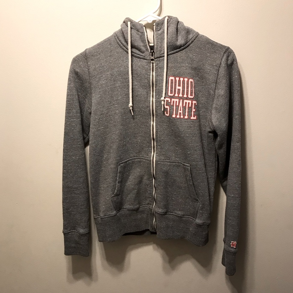 HOMAGE Ohio State Zip Up Hoodie